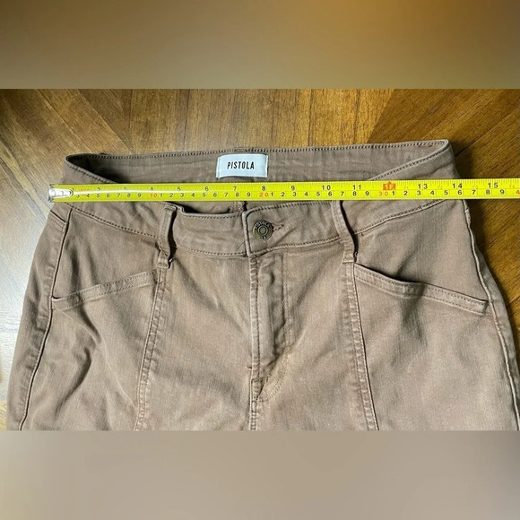 Pistola Hunter Skinny Cargo Pants Casual Cropped 29 - Picture 7 of 9